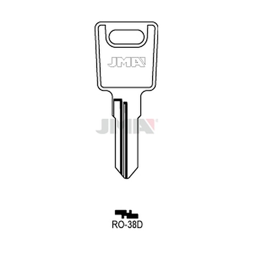 [RO-38D] Clé plate acier RO-38D