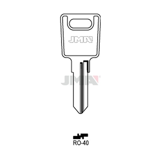 [RO-40] Clé plate acier RO-40