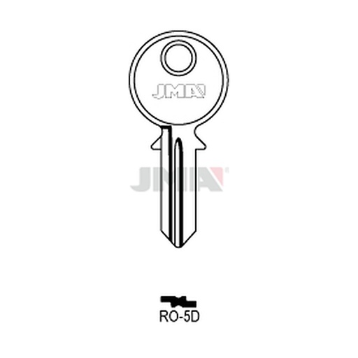 [RO-5D] Clé plate acier RO-5D