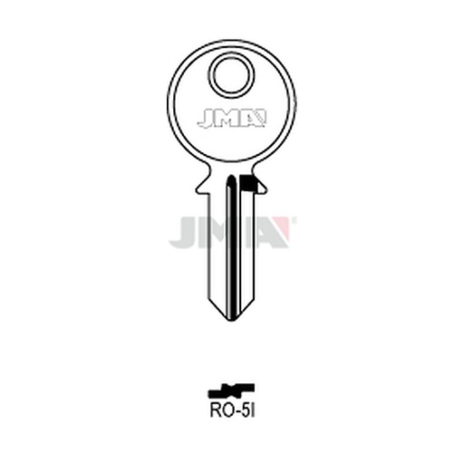 [RO-5I] Clé plate acier RO-5I