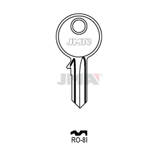 [RO-8I] Clé plate acier RO-8I