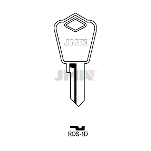 [ROS-1D] Clé plate acier ROS-1D