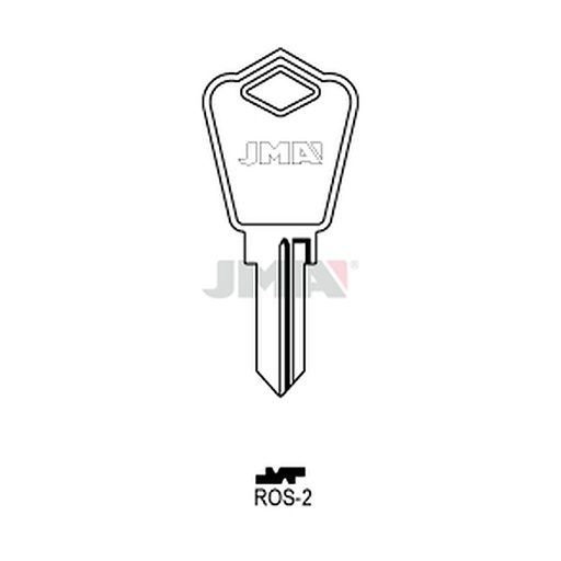 [ROS-2] Clé plate acier ROS-2