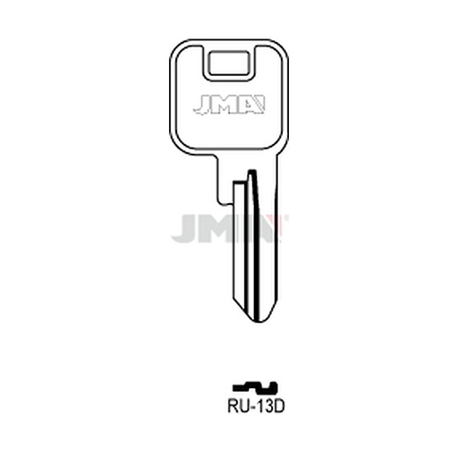 [RU-13D] Clé plate acier RU-13D