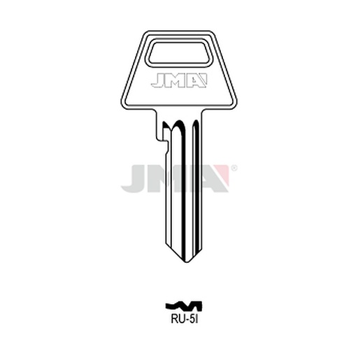 [RU-5I] Clé plate acier RU-5I