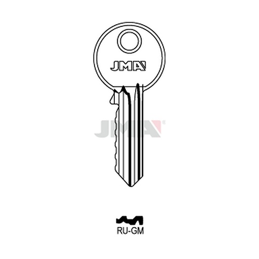 [RU-GM] Clé plate acier RU-GM