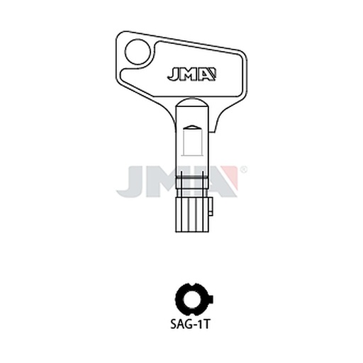 [SAG-1T] Clé spec.cyl.hors tarif SAG-1T