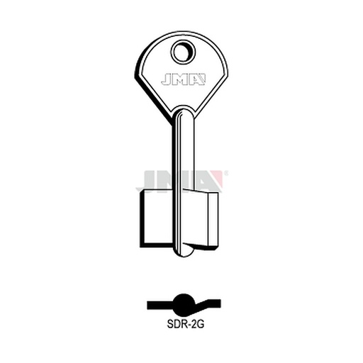 [SDR-2G] Clé dp tf l - 70 mm SDR-2G