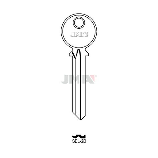 [SEL-2D] Clé plate acier SEL-2D