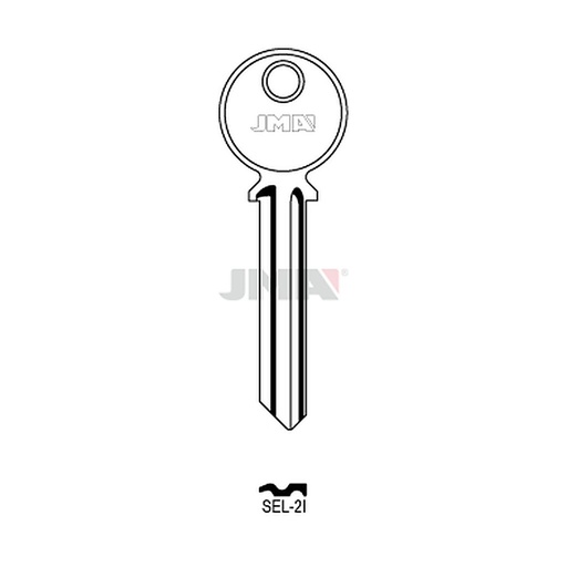 [SEL-2I] Clé plate acier SEL-2I