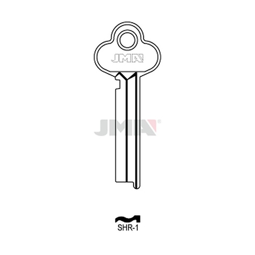 [SHR-1] Clé plate ps laiton SHR-1