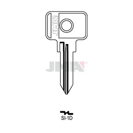 [SI-1D] Clé plate acier SI-1D