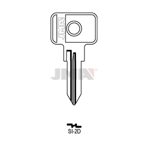 [SI-2D] Clé plate acier SI-2D