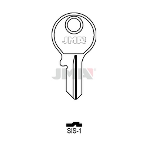 [SIS-1] Clé plate acier SIS-1