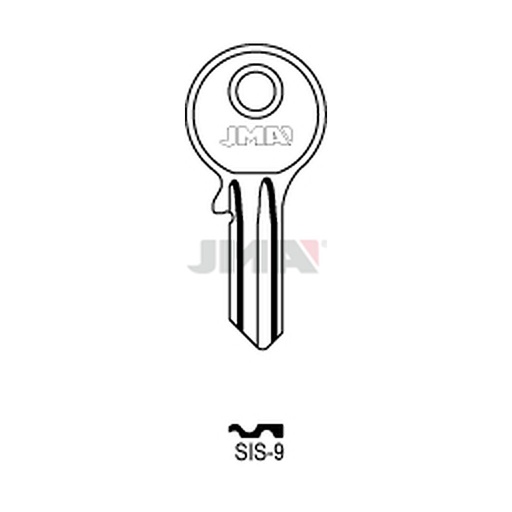 [SIS-9] Clé plate acier SIS-9