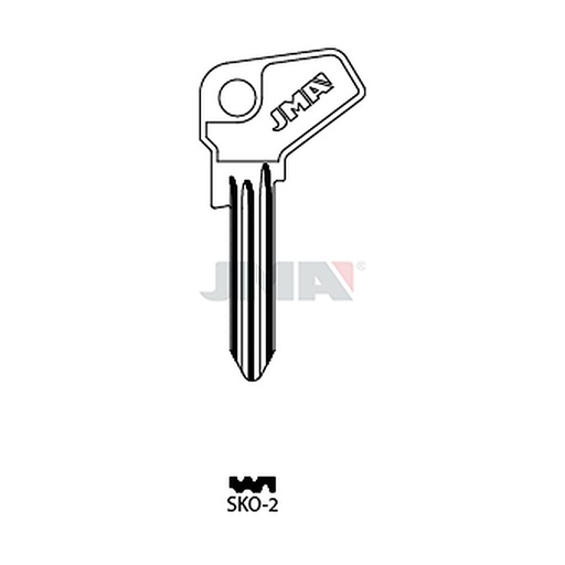 [SKO-2] Clé plate acier SKO-2