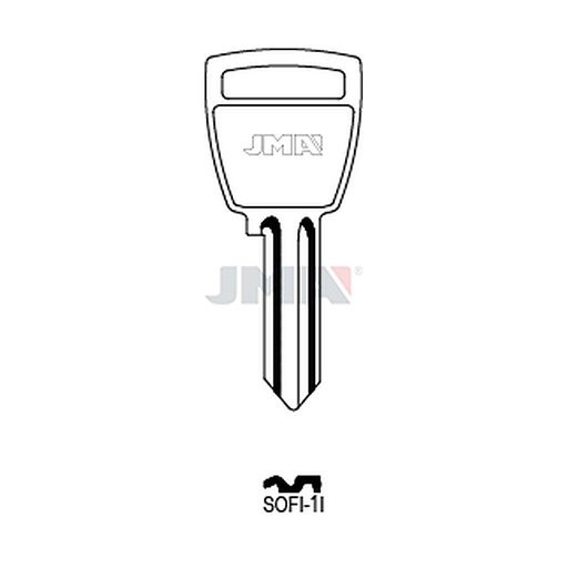 [SOFI-1I] Clé plate acier SOFI-1I