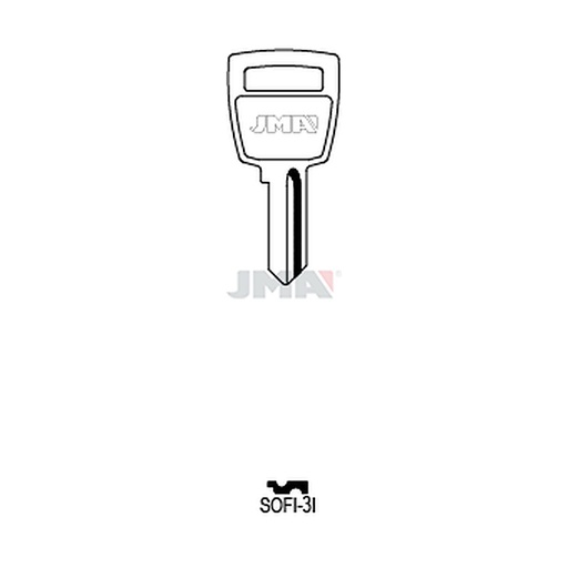 [SOFI-3I] Clé plate acier SOFI-3I
