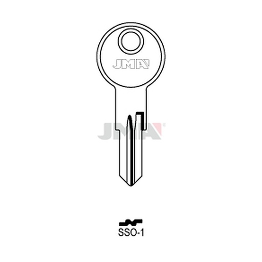 [SSO-1] Clé plate acier SSO-1