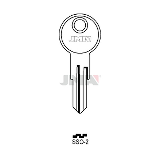[SSO-2] Clé plate acier SSO-2