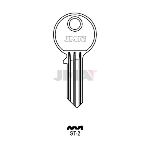 [ST-2] Clé plate acier ST-2