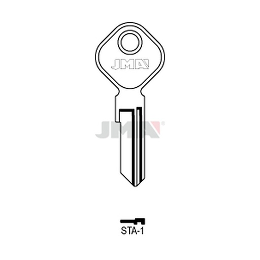 [STA-1] Clé plate acier STA-1