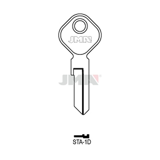 [STA-1D] Clé plate acier STA-1D