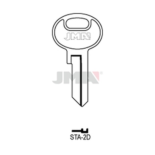 [STA-2D] Clé plate acier STA-2D