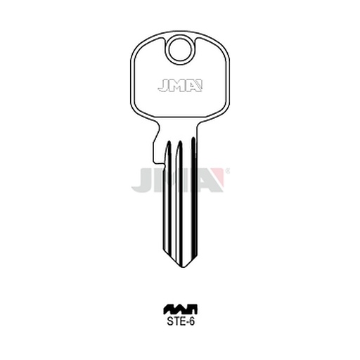[STE-6] Clé plate ps acier STE-6