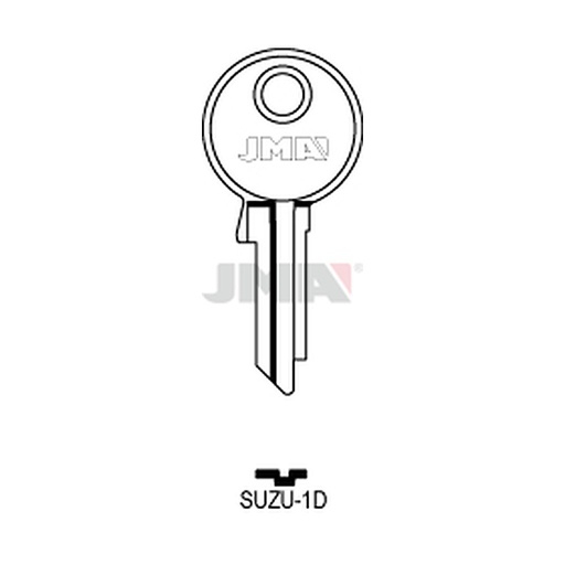 [SUZU-1D] Clé plate acier SUZU-1D