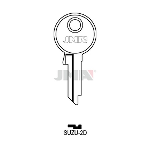 [SUZU-2D] Clé plate acier SUZU-2D