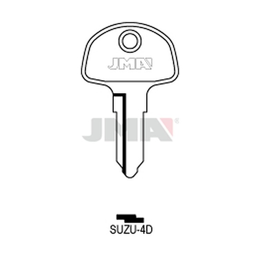 [SUZU-4D] Clé plate acier SUZU-4D