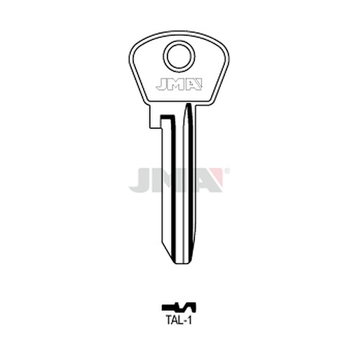 [TAL-1] Clé plate acier TAL-1
