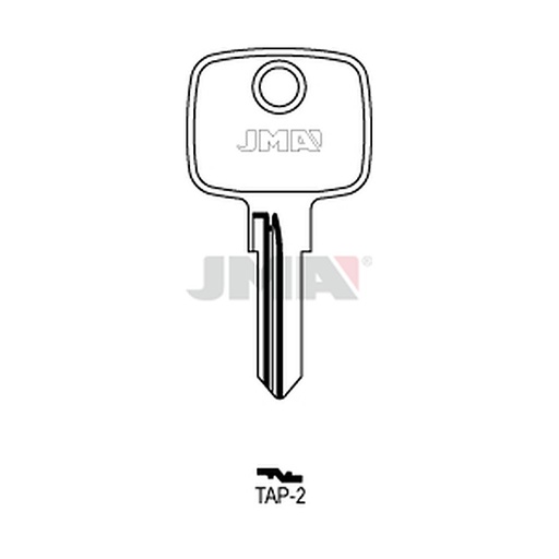 [TAP-2] Clé plate acier TAP-2