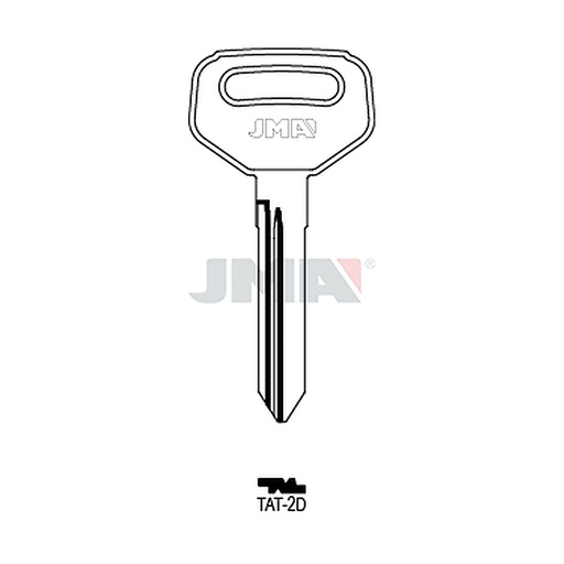 [TAT-2D] Clé plate acier TAT-2D