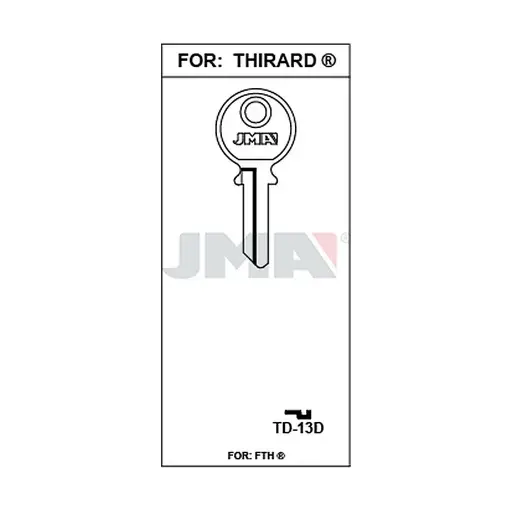 [TD-13D] Clé plate acier TD-13D