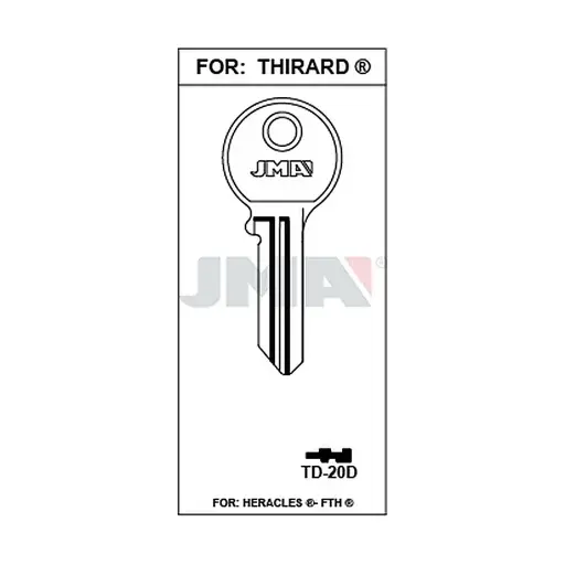 [TD-20D] Clé plate acier TD-20D