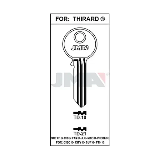 [TD-21] Clé plate acier TD-21