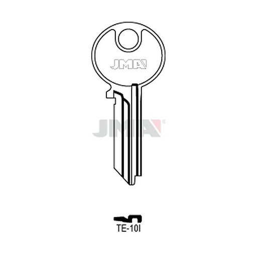 [TE-10I] Clé plate acier TE-10I