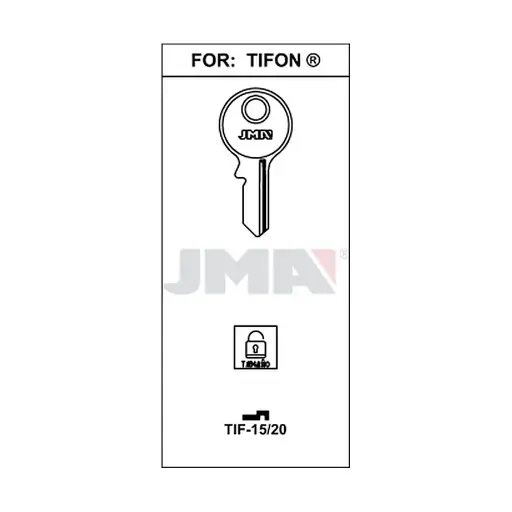 [TIF-1520] Clé plate acier TIF-1520