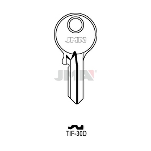 [TIF-30D] Clé plate acier TIF-30D