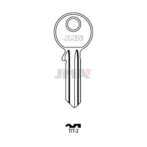[TIT-2] Clé plate acier TIT-2