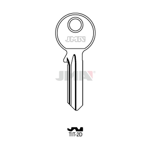 [TIT-2D] Clé plate acier TIT-2D