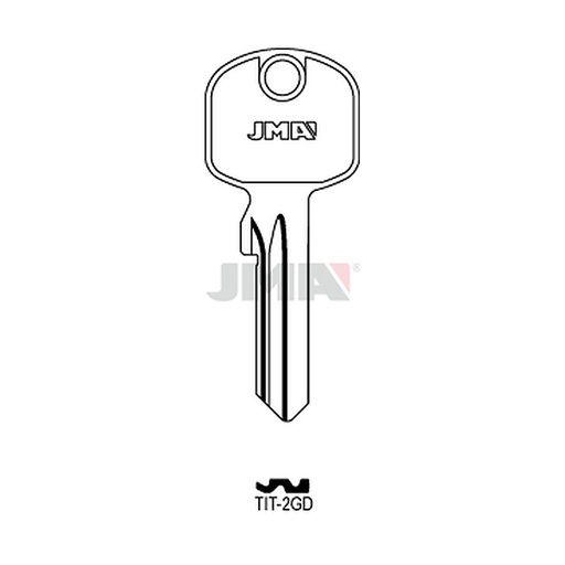 [TIT-2GD] Clé plate acier TIT-2GD