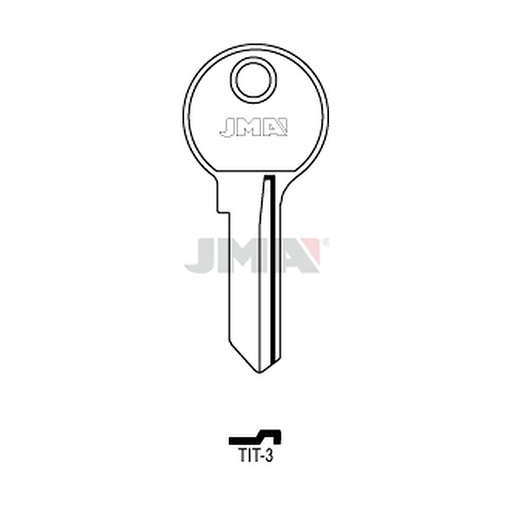 [TIT-3] Clé plate acier TIT-3