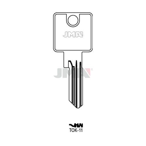 [TOK-11] Clé plate ps acier TOK-11