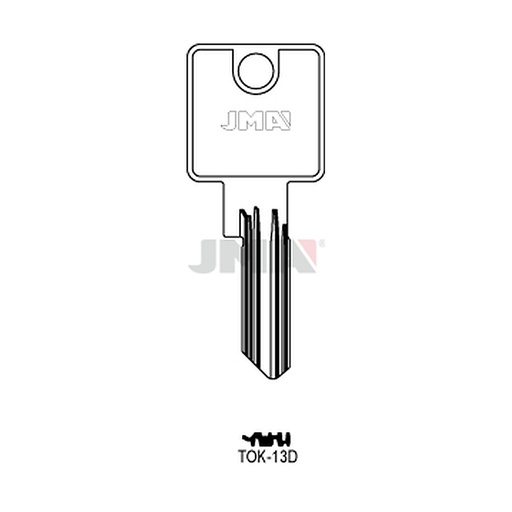 [TOK-13D] Clé plate ps acier TOK-13D
