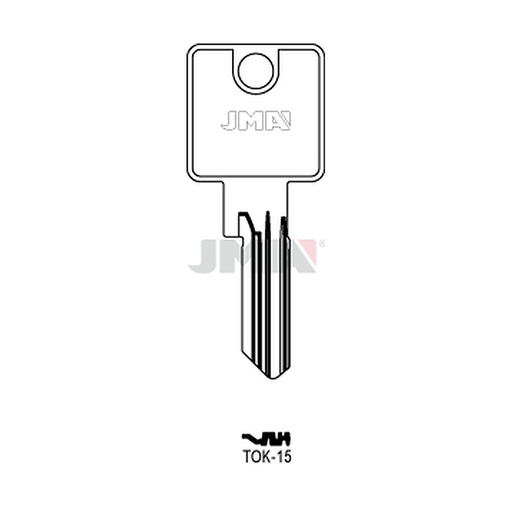 [TOK-15] Clé plate ps acier TOK-15