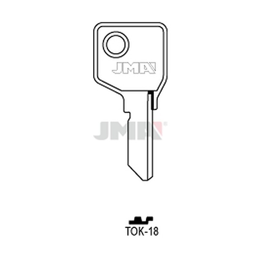 [TOK-18] Clé plate acier TOK-18