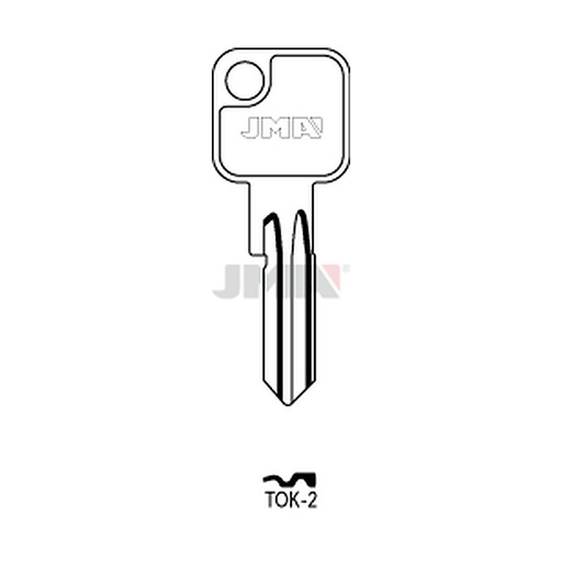 [TOK-2] Clé plate acier TOK-2